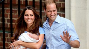 The Duke And Duchess Of Cambridge Leave The Lindo Wing With Their Newborn Son