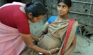 indian pregnant lady